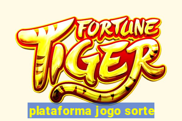 plataforma jogo sorte